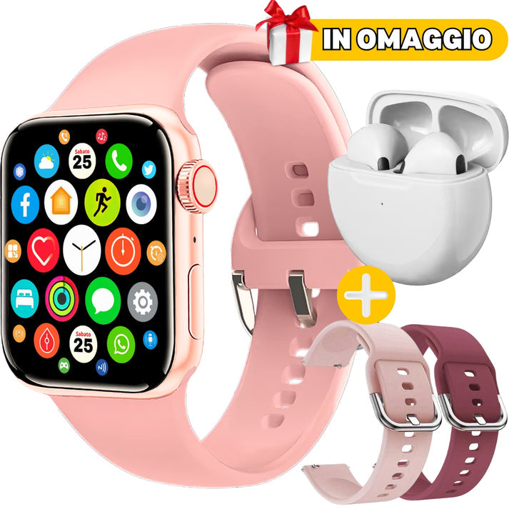 ChronosWatch GT10 + 2 Cinturini + Cuffie Wireless IN OMAGGIO🎁